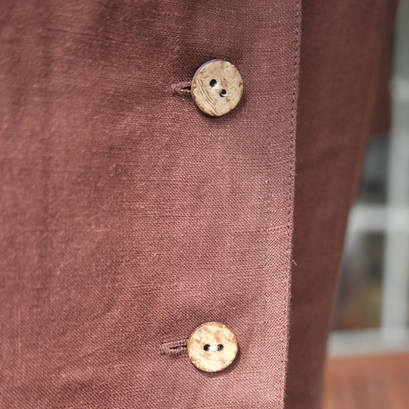 Vintage Linen Dress - Picture 4 of 13